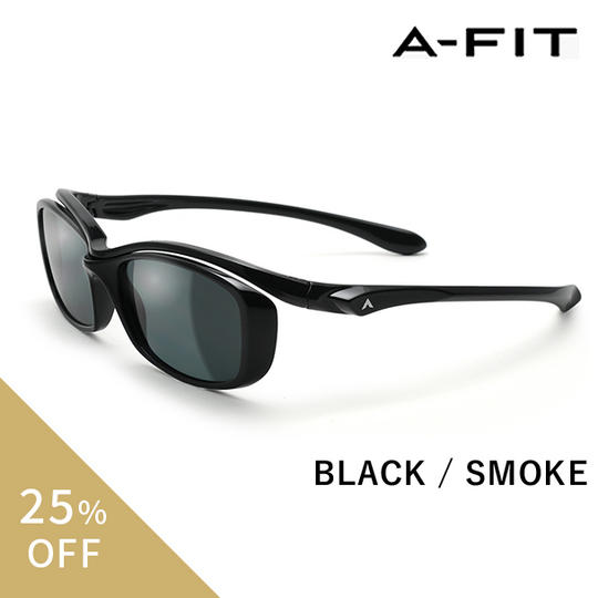 【超超早割25%OFF】「A-FIT オーバーグラス」ブラックAF-OS11
