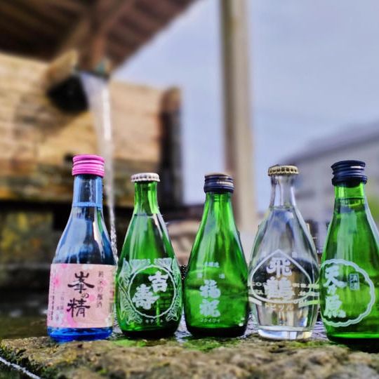 くるりを応援！江澤商店が選ぶ日本酒飲み比べコース