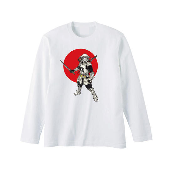 SAMURAI TROOPER by STEVE CABALLERO ロンT(WHITE)