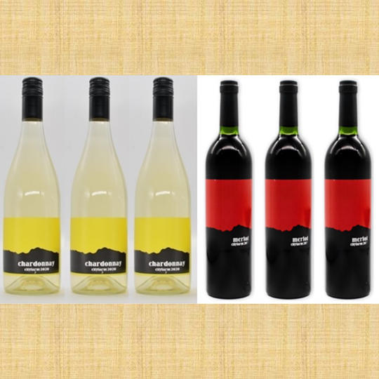 八ヶ岳グランヴェールヴィンヤードのファーストビンテージワイン6本セット(赤・白)