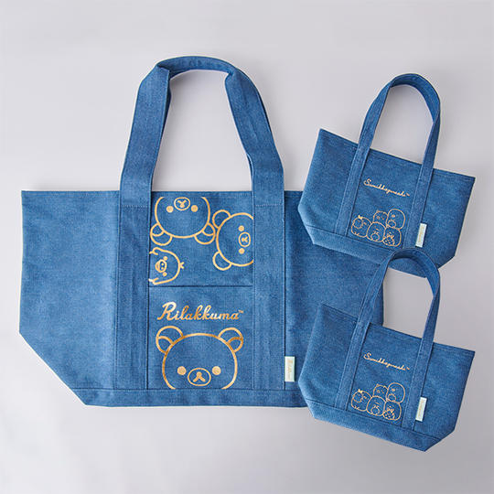 リラックマBIGトートバッグ・すみっコぐらしminiトートバッグ2本 セット