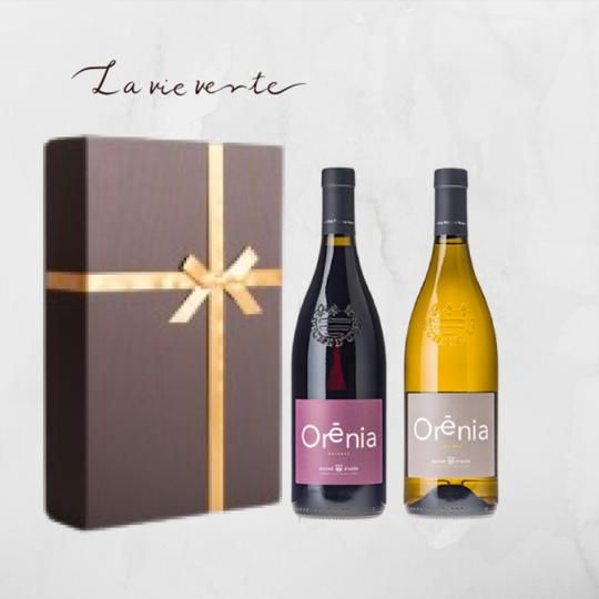 オレニアルージュ2017（赤）ブラン2020（白）2本セット【ギフト包装】