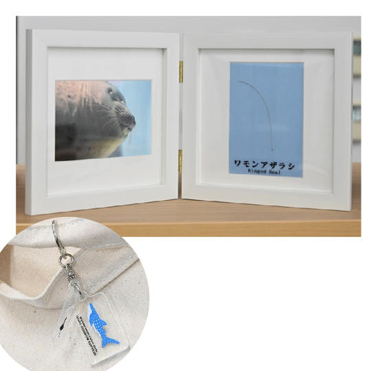⑭ワモンアザラシのヒゲ＋【限定】アクリル2連キーチェーン