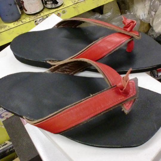 サンダル作り教室