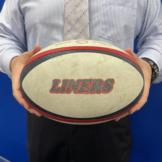 ⑫ライナーズ練習ボール(ライナーズ選手サイン入り)