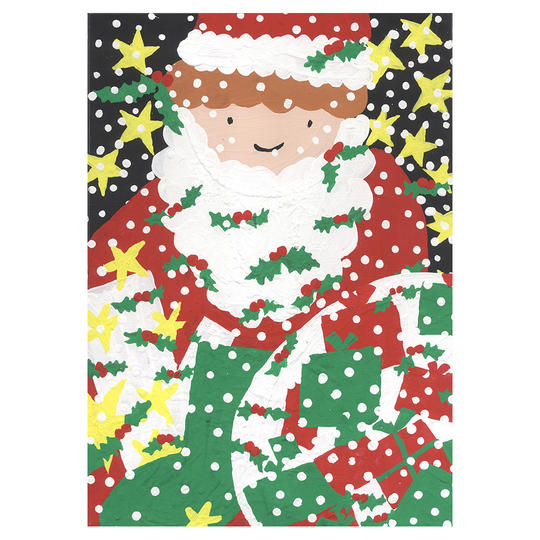 工房まるのクリスマスアート原画作品（yokoさん）