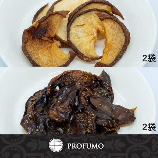 【市原セット】レアドライ2種（あきづき（和梨）・いちじく）×2セット