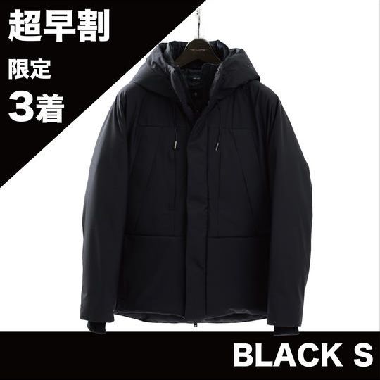 【9,000円お得】究極の手ぶらダウンジャケット BLACK/Sサイズ