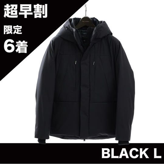 【9,000円お得】究極の手ぶらダウンジャケット BLACK/Lサイズ