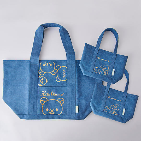 リラックマBIGトートバッグ・すみっコぐらしminiトートバッグ 2本セット