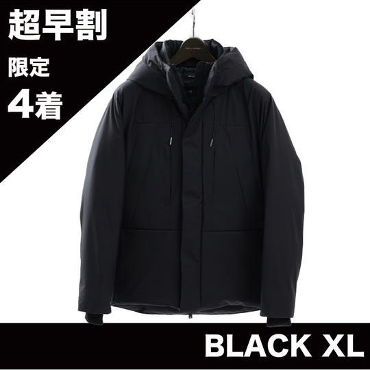 【9,000円お得】究極の手ぶらダウンジャケット BLACK/XLサイズ