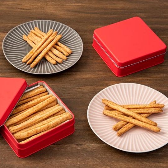 内藤とうがらし発酵バター仕立 TORISSINI（トリッシーニ）red缶