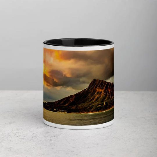 ダイアモンドヘッド夕焼けマグカップ