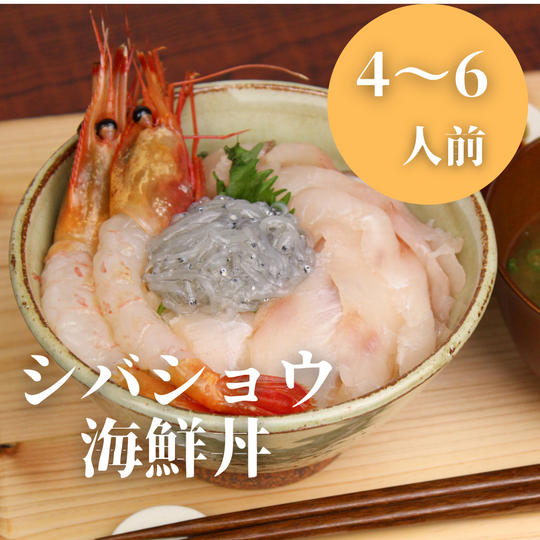 シバショウ海鮮丼セット