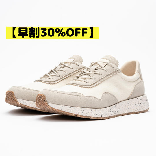 【早割30%OFF】メンズサステナブルスニーカー「NATURE JOY」 1足