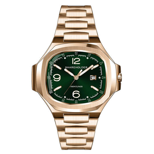 ●フロントライナー：ピンクゴールドケース&ブレス｜早割：10％OFF