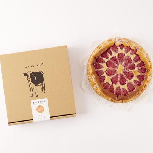 牧場のチーズケーキ いちごスペシャル×1個