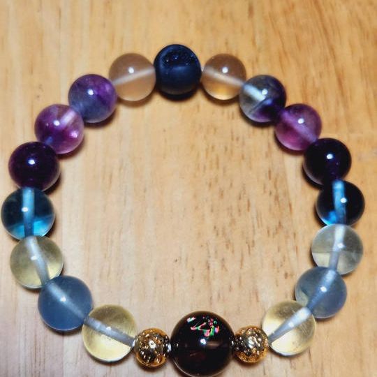 天然石ブレスレット＋観覧チケット1枚