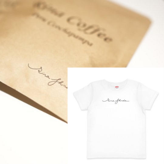 「りなコーヒー」と「りなT」セット