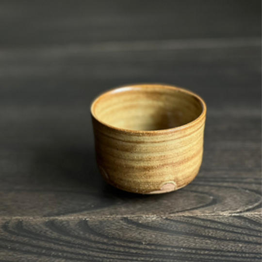 登り窯「玄窯」焼成100回記念小振り茶盌 朝日焼工房作