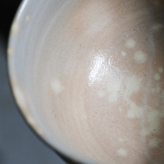 登り窯「玄窯」焼成100回記念茶盌 鹿背 十六世豊斎作　興聖寺吉川副住職箱書