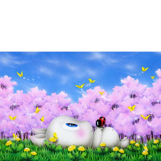 ⑭原画 『桜日和』