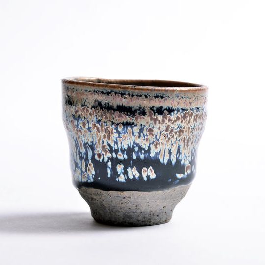 請関天目紫黒猪口〈其の九〉