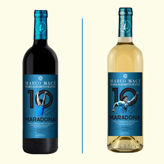 赤・白2本セット　サンニオ ロッソDOC・サンニオ グレコ DOC