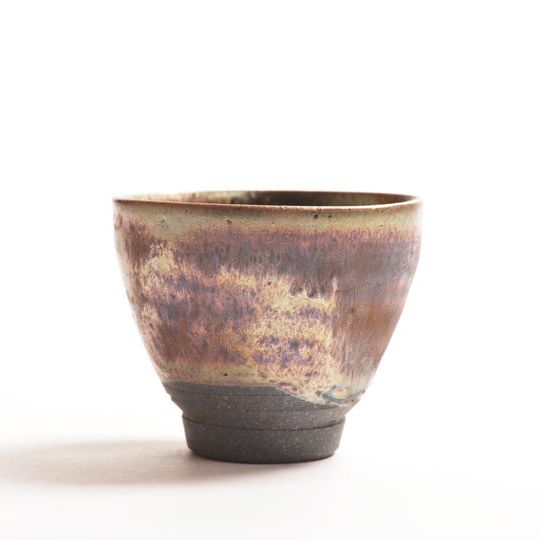 請関天目紫黒猪口〈其の十三〉