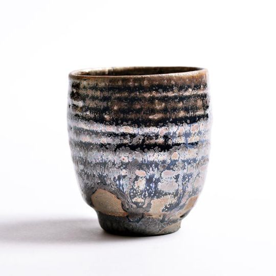 請関天目紫黒猪口〈其の十四〉