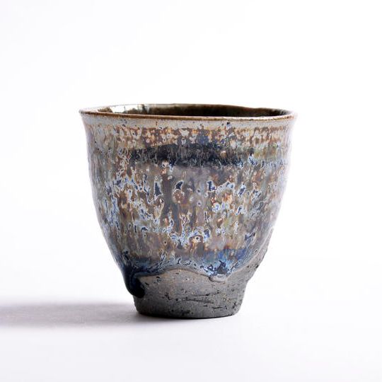 請関天目紫黒猪口〈其の十七〉