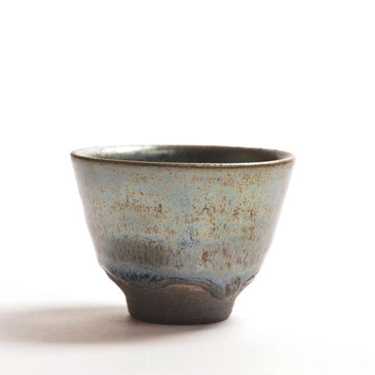 請関天目碧玉猪口〈空・其の三〉