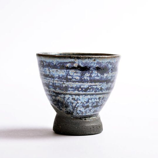 請関天目碧玉猪口〈海・其の二〉