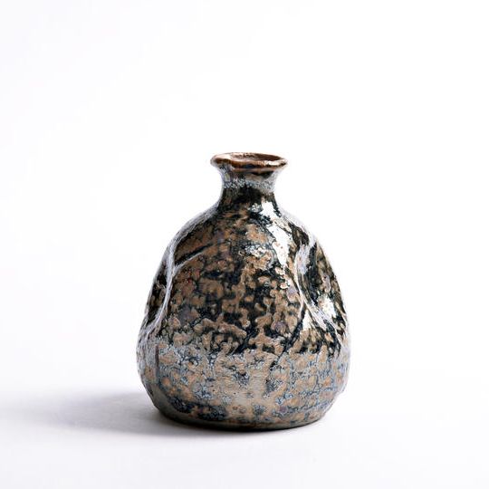 請関天目茄子形小徳利〈其の二〉