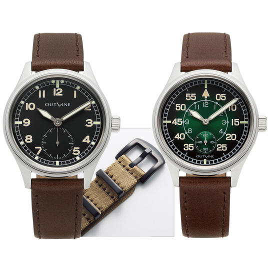 Ref.YK20231-12とRef.YK20231-60の2本セット|25%OFF(カーキNATOベルトをプレゼント)