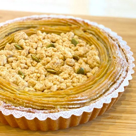 【数量限定】【ギーオイル・貴重品種"紅赤"使用】スイートポテトタルト（冷蔵便）