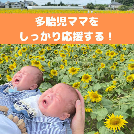 多胎児ママをしっかり応援する