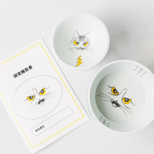 波佐見焼のフードボウル＆ウォーターボウル（グレー）15%OFFセット