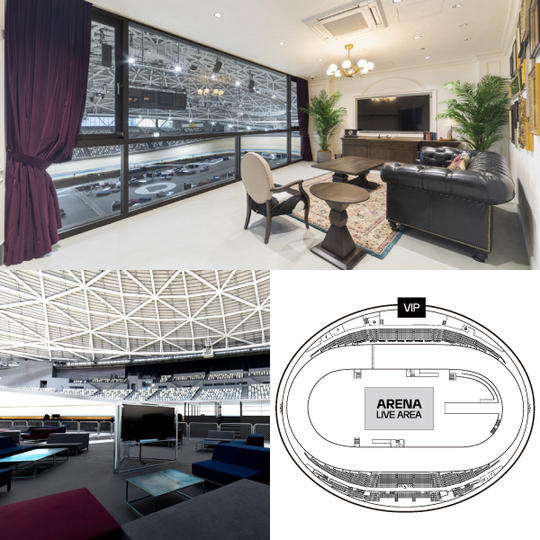 VIP1903+アリーナ席招待特典付(最大8名様ご利用可・ホーム側)