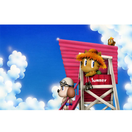 ⑤-3 原画『夏のアルバイト』