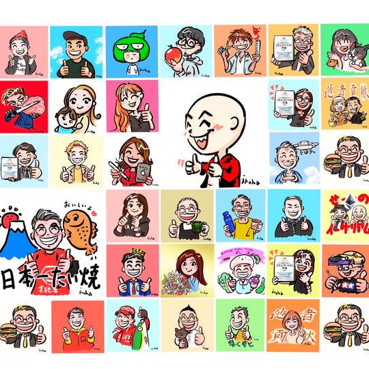 １番人気！似顔絵イラスト 追加×２　販売！！