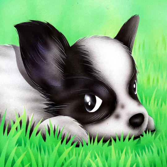 ⑥　あなたのペット描きます