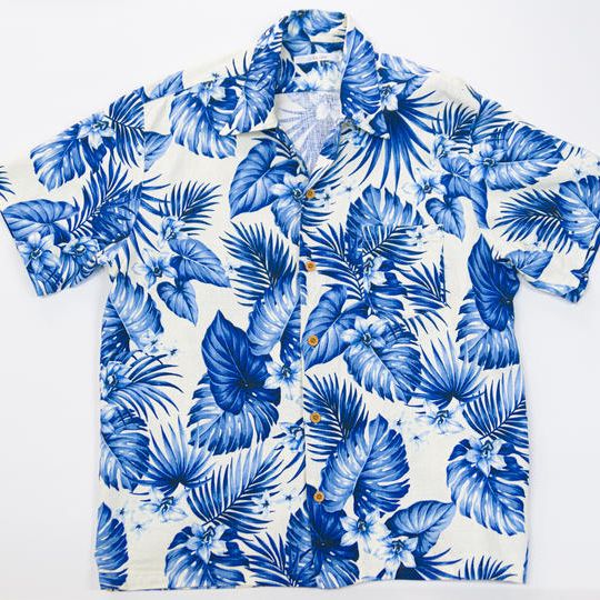 【ライトブルー】南房総アロハシャツ