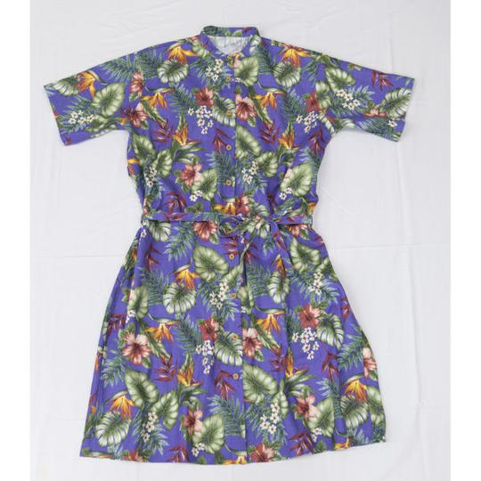 【ブルーバイオレット】南房総アロハワンピース