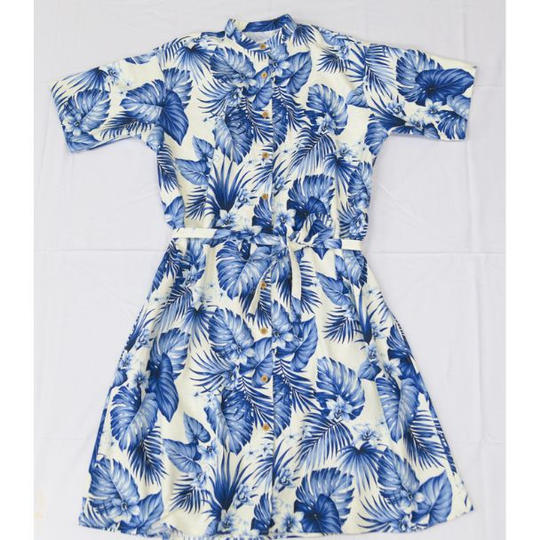 【ライトブルー】南房総アロハワンピース