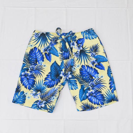 【イエロー】南房総アロハイージーパンツ