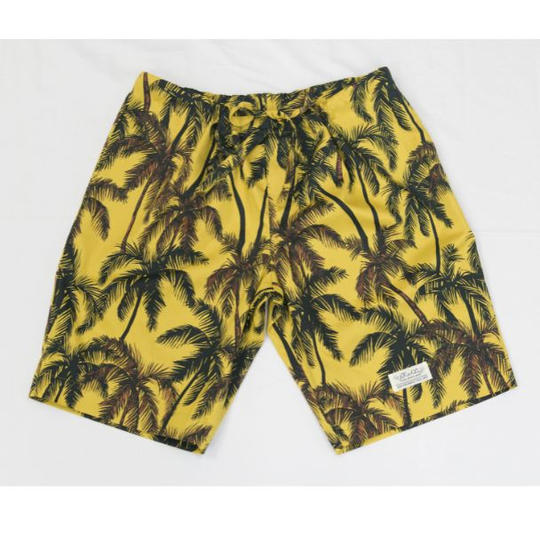 【綿100%、サフラン】南房総アロハイージーパンツ