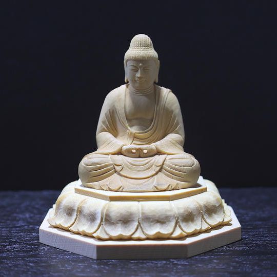 返礼品F:手彫り阿弥陀如来坐像プラン