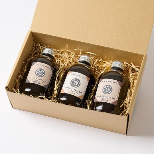 【C-VALUE限定 5%OFF】カフェオレベース3本セット（加糖×3）