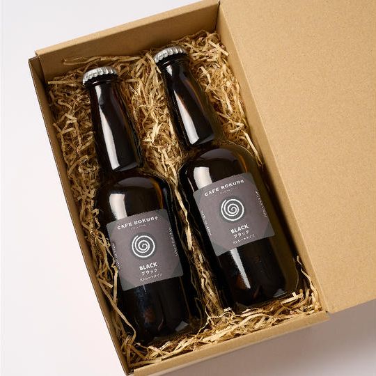 【C-VALUE限定 5%OFF】ストレートシリーズ クラフトコーヒーブラック2本セット